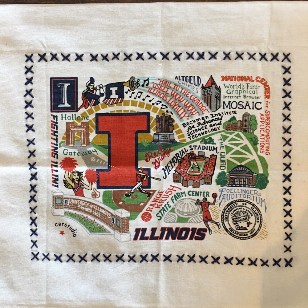 Illinois Dish Towel